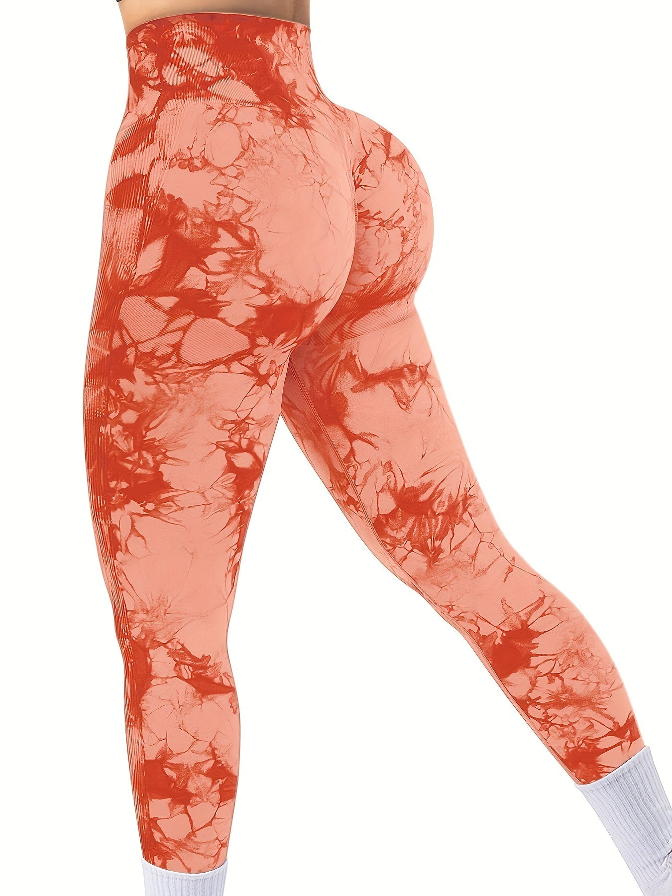 Tie Dye Yoga Leggings – hohe Taille, Butt Lifting. - Snatch