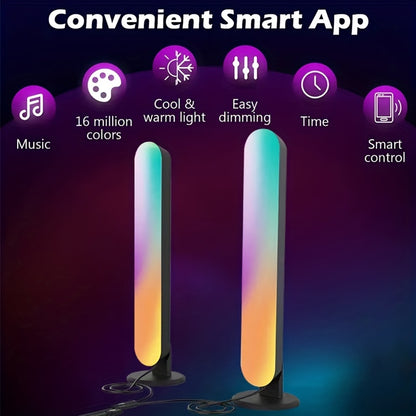 Smart LED-Lichtleisten: RGBIC, TUYA, Alexa & Google Assistant kompatibel - Snatch