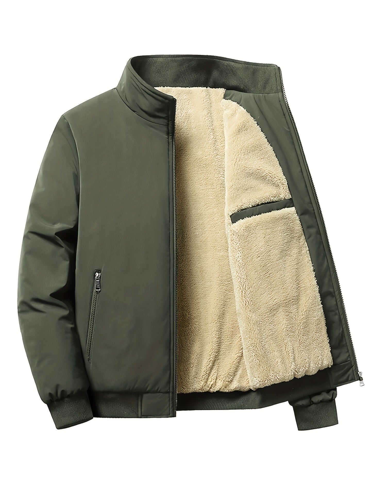 "Herren Reißverschlussmantel für warmen und stylischen Herbst/Winter" - Snatch