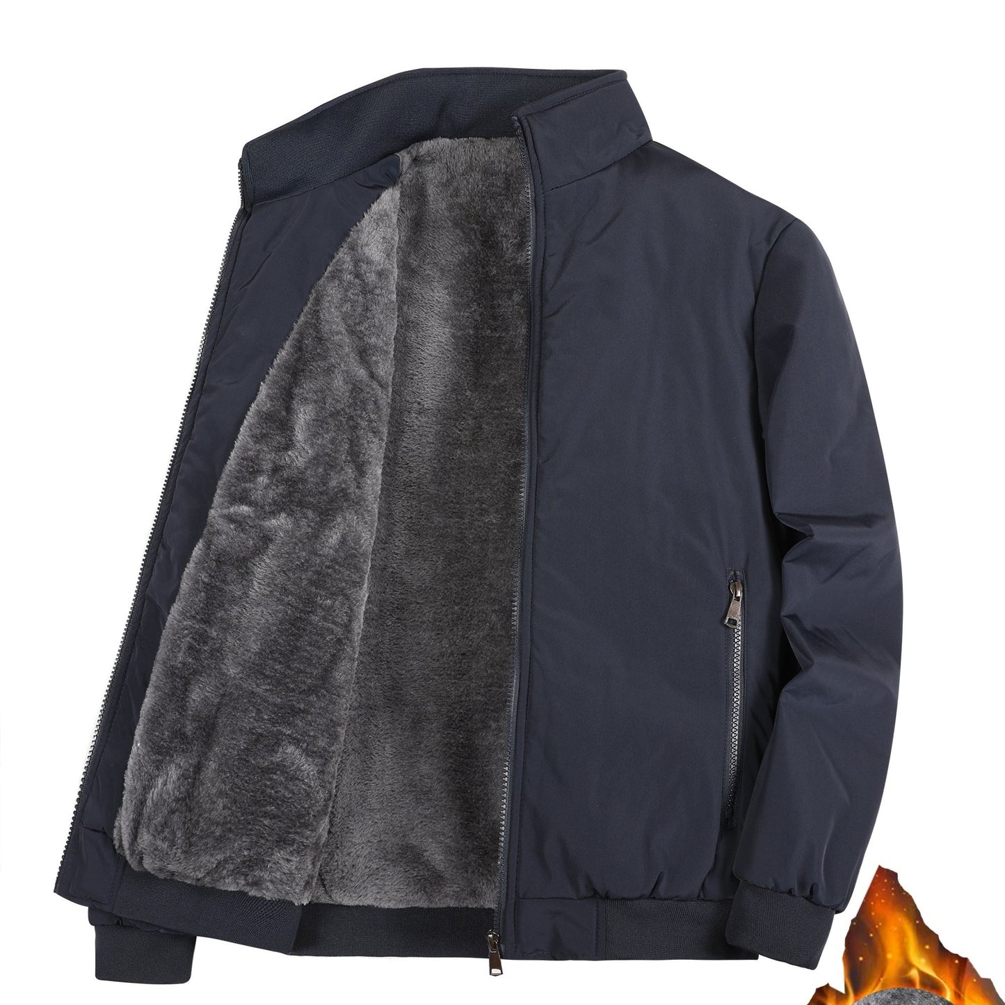 "Herren Reißverschlussmantel für warmen und stylischen Herbst/Winter" - Snatch