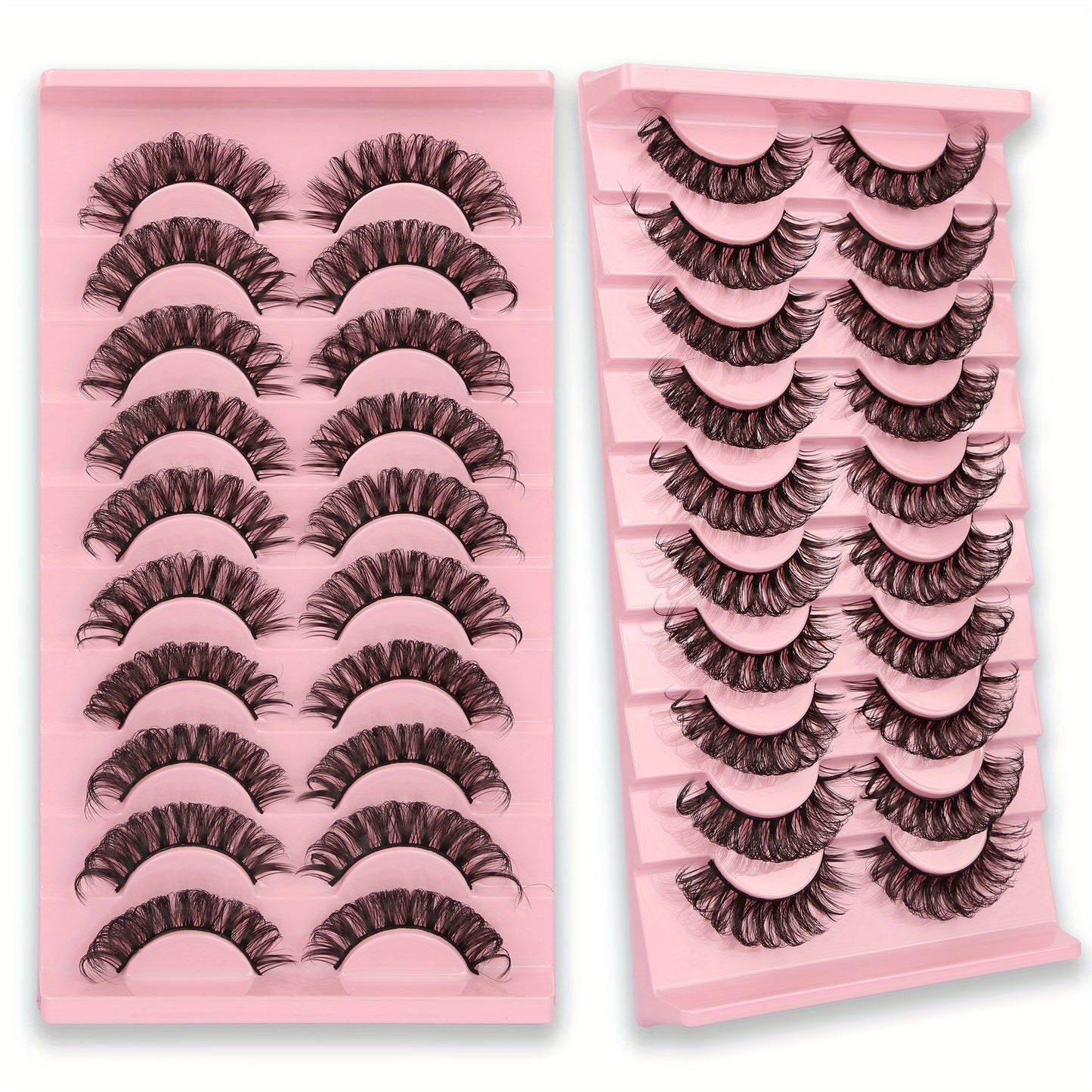 10 Paar hochwertige 3D-Wimpern für perfekten Augenaufschlag - Snatch