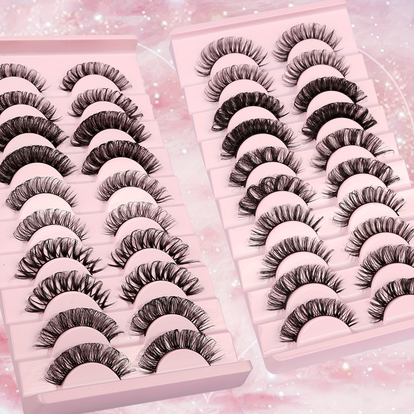 10 Paar hochwertige 3D-Wimpern für perfekten Augenaufschlag - Snatch