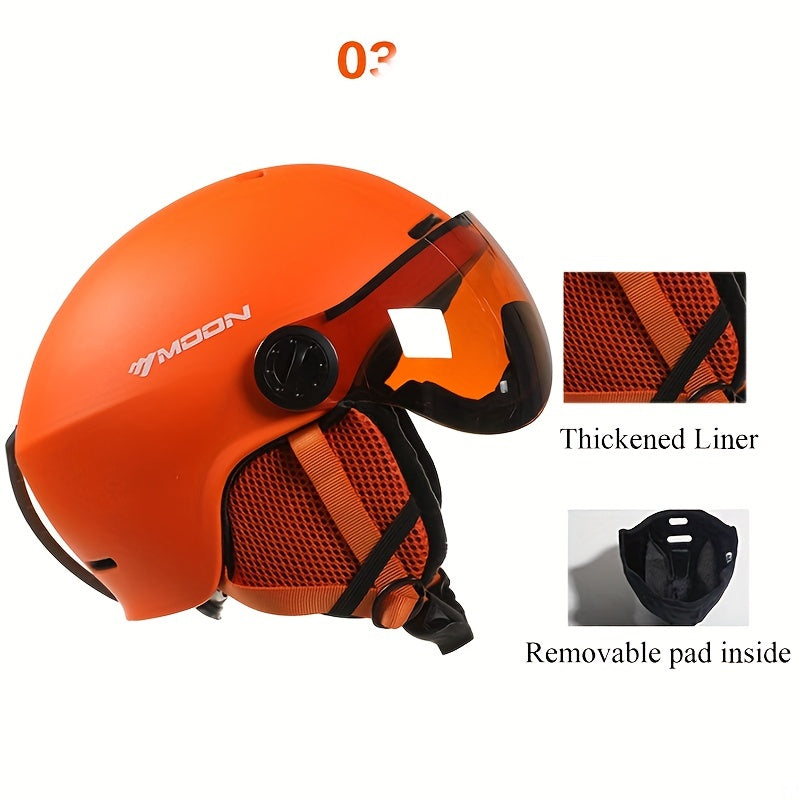 MOON Skihelm Goggles - Premium Schutz für Outdoor-Aktivitäten - Snatch