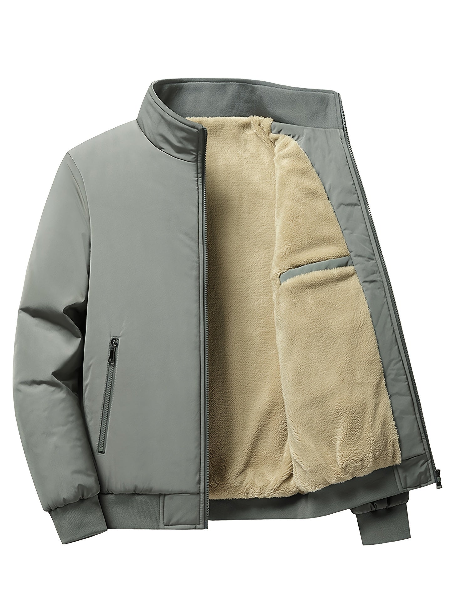 "Herren Reißverschlussmantel für warmen und stylischen Herbst/Winter" - Snatch