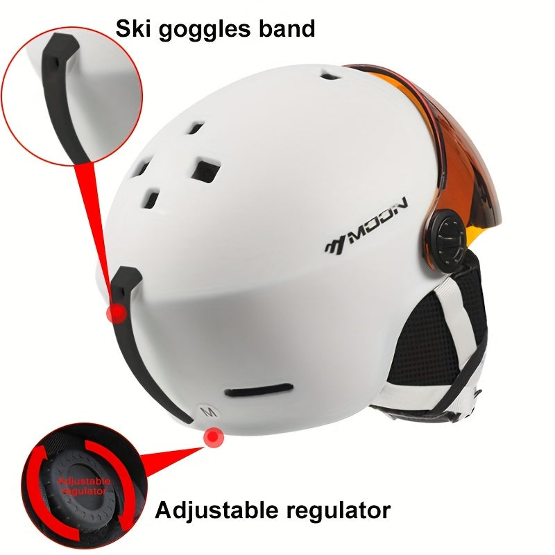 MOON Skihelm Goggles - Premium Schutz für Outdoor-Aktivitäten - Snatch