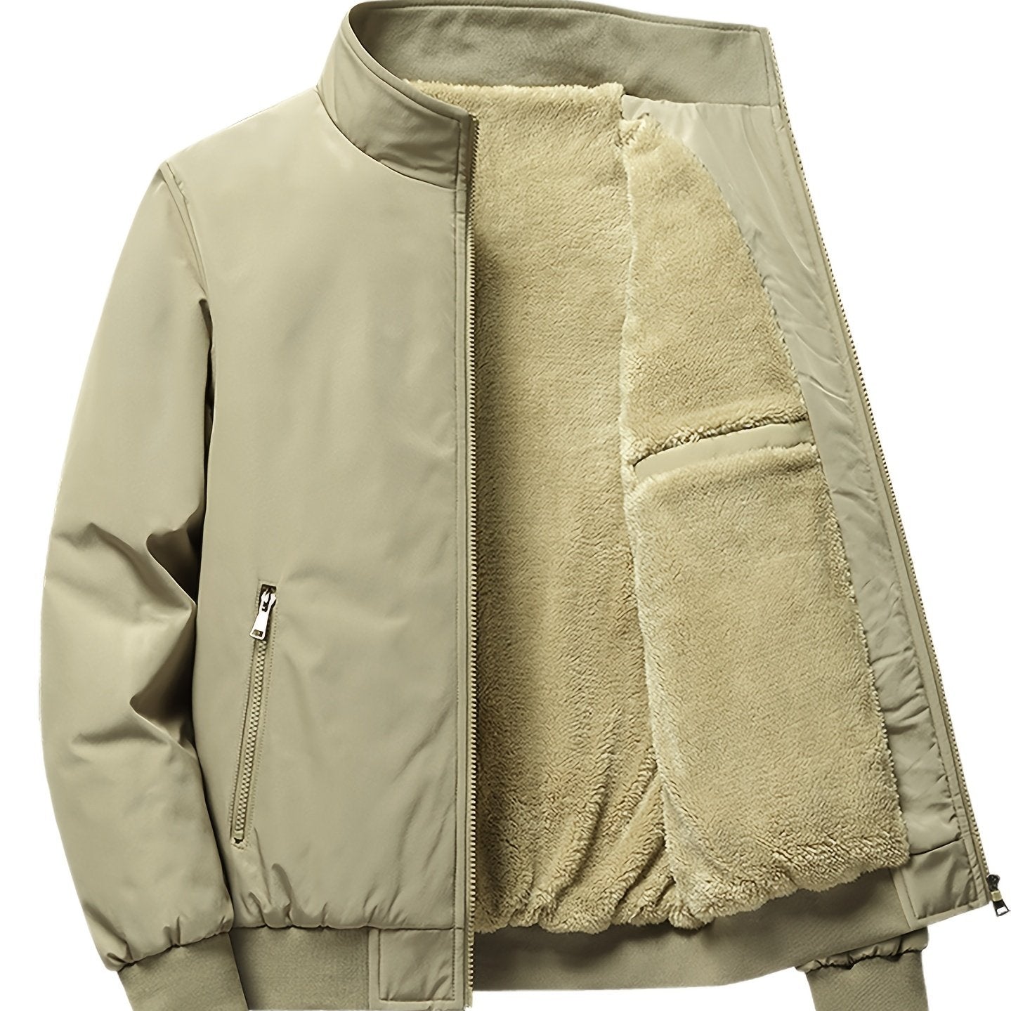 "Herren Reißverschlussmantel für warmen und stylischen Herbst/Winter" - Snatch
