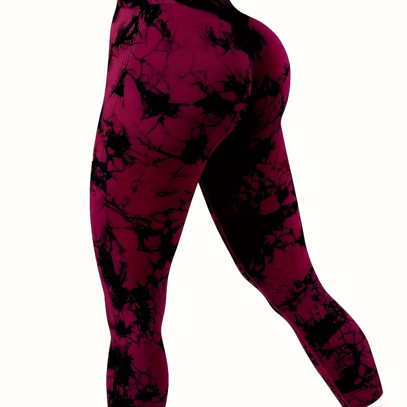 Tie Dye Yoga Leggings – hohe Taille, Butt Lifting. - Snatch