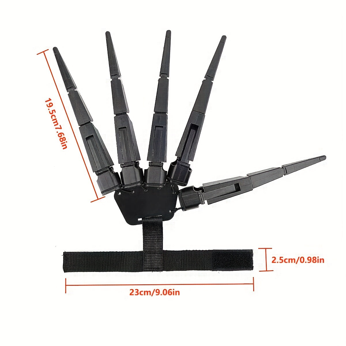 Gruselige 3D-gedruckte Finger für Halloween-Cosplay - Snatch