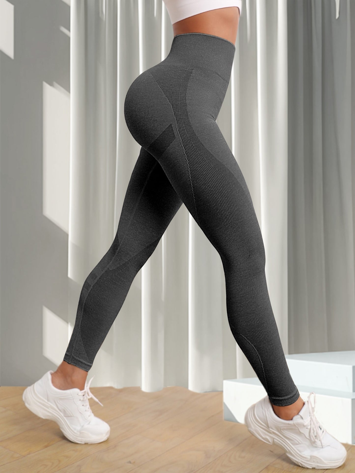 Hochtaillierte Sport-Leggings für Damen - Stretch, schmal, vielseitig. - Snatch