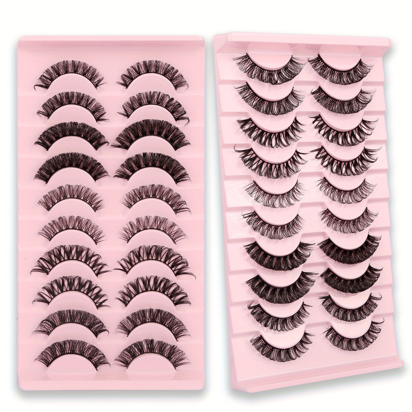 10 Paar hochwertige 3D-Wimpern für perfekten Augenaufschlag - Snatch