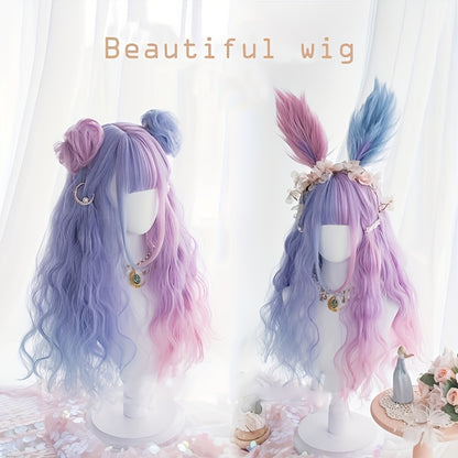 Lolita-Perücke für Cosplay mit zwei Farben und Haarband - Snatch