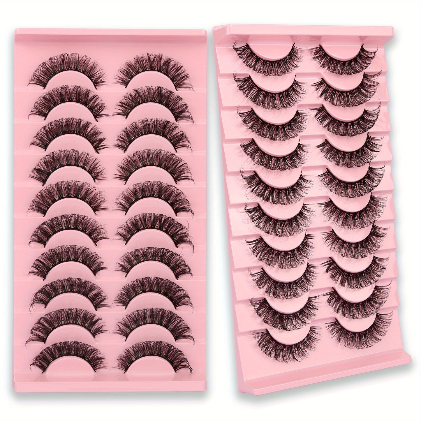 10 Paar hochwertige 3D-Wimpern für perfekten Augenaufschlag - Snatch