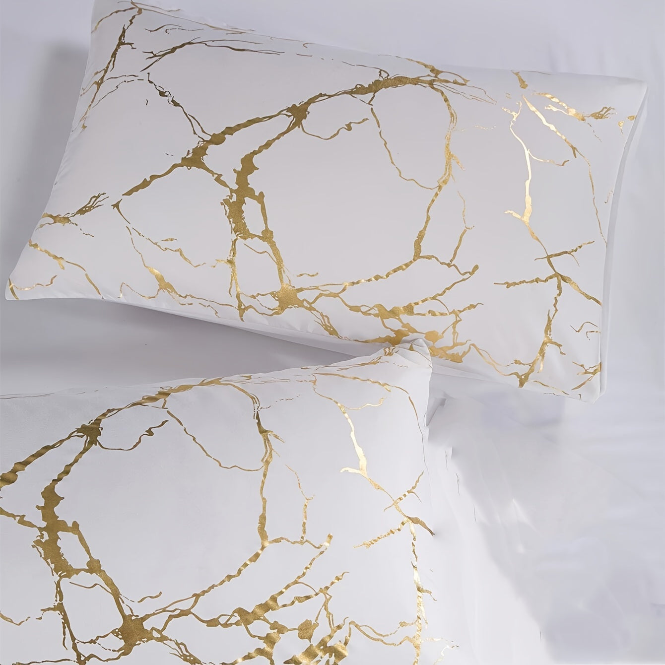 Marmor-Duvet-Cover-Set mit 2/3 Stk. Bezügen (Bettbezug, Kissenbezüge) - Ohne Kisseneinlage - Snatch