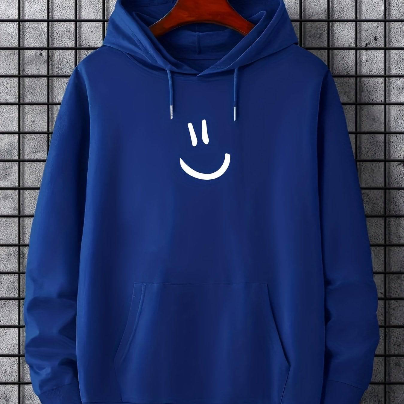 Herren-Kapuzenpullover (Smile)
