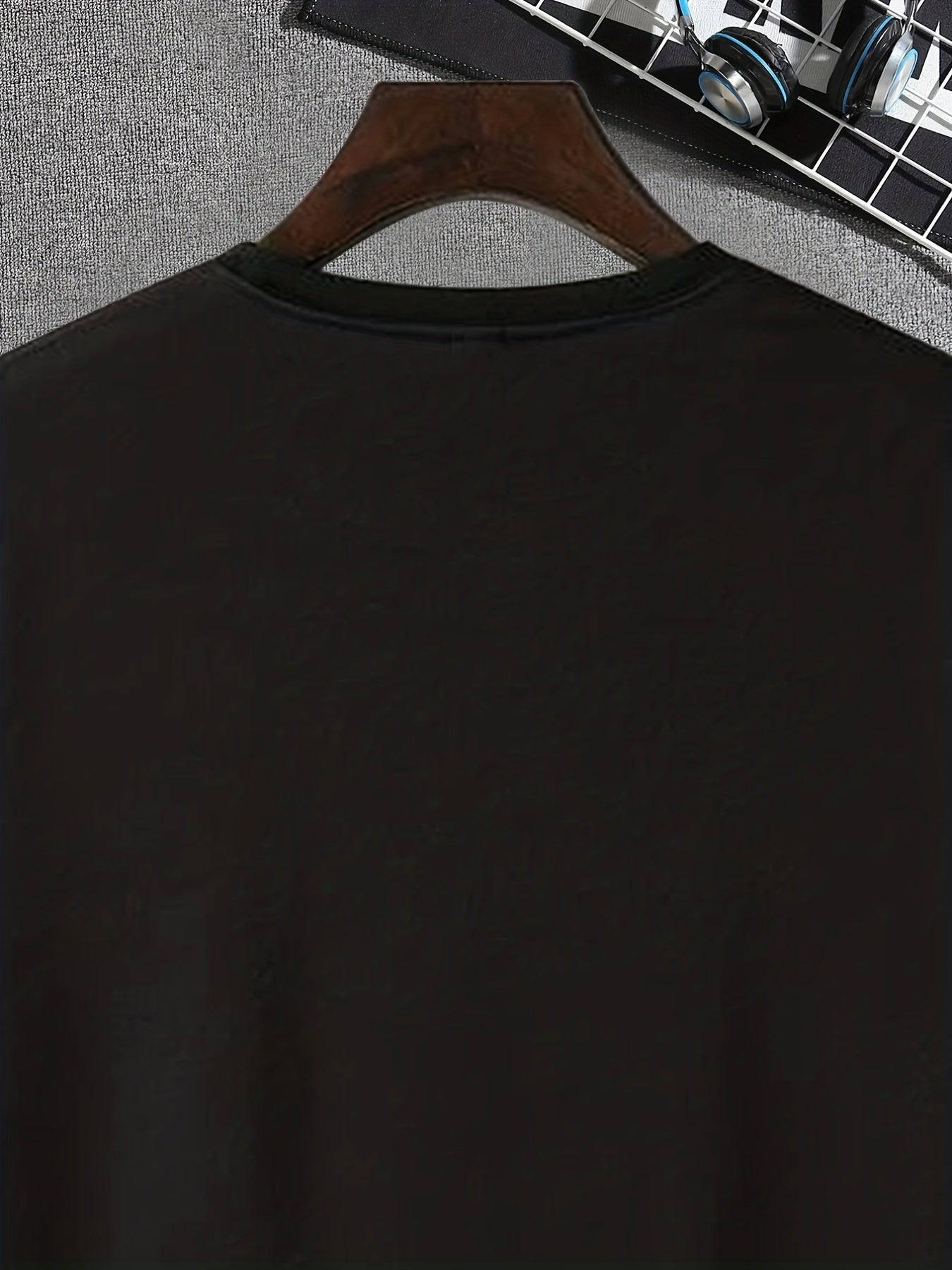 Anime-Charaktere-Druck Shirt für Herren