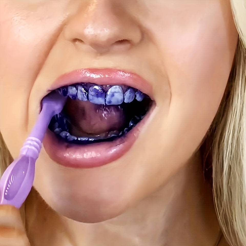 Lila Zahnpasta Für Zahnaufhellung