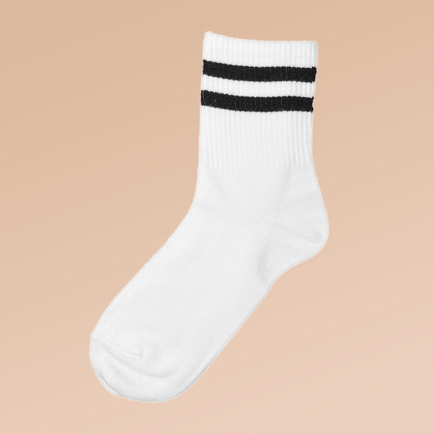 5 Paare gestreifte Freizeitsocken (Unisex)