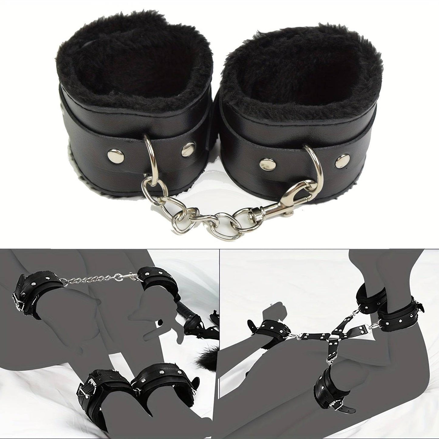 "Ultimatives Bondage-Kit für sinnliches Vergnügen - 11-teiliges Set"