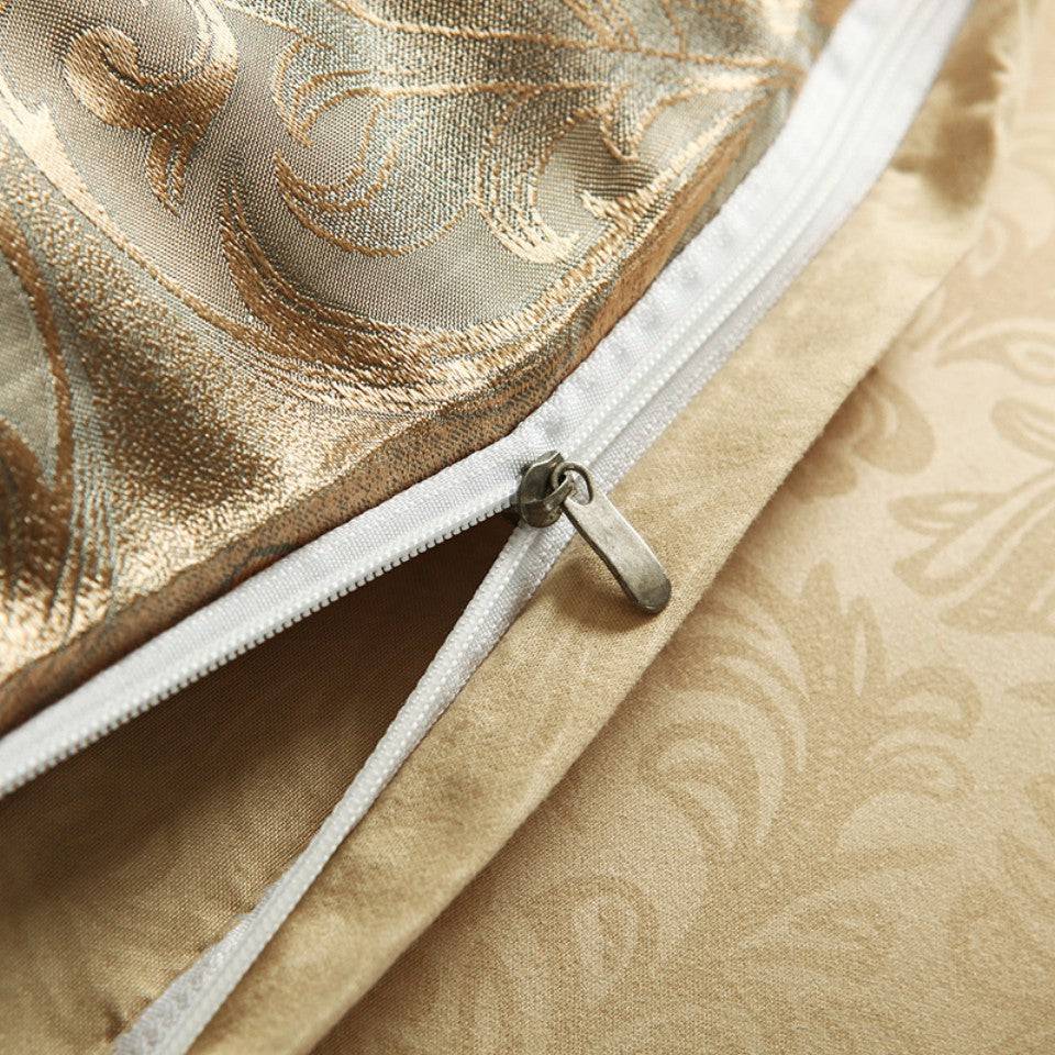 Luxuriöses Jacquard Bettwäsche Set, 2/3 teilig, für stilvolles Schlafzimmer