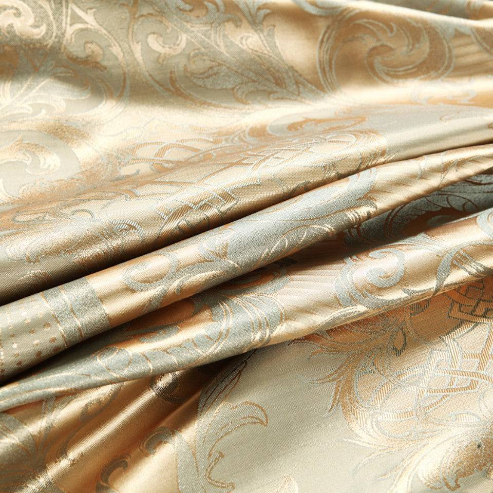 Luxuriöses Jacquard Bettwäsche Set, 2/3 teilig, für stilvolles Schlafzimmer