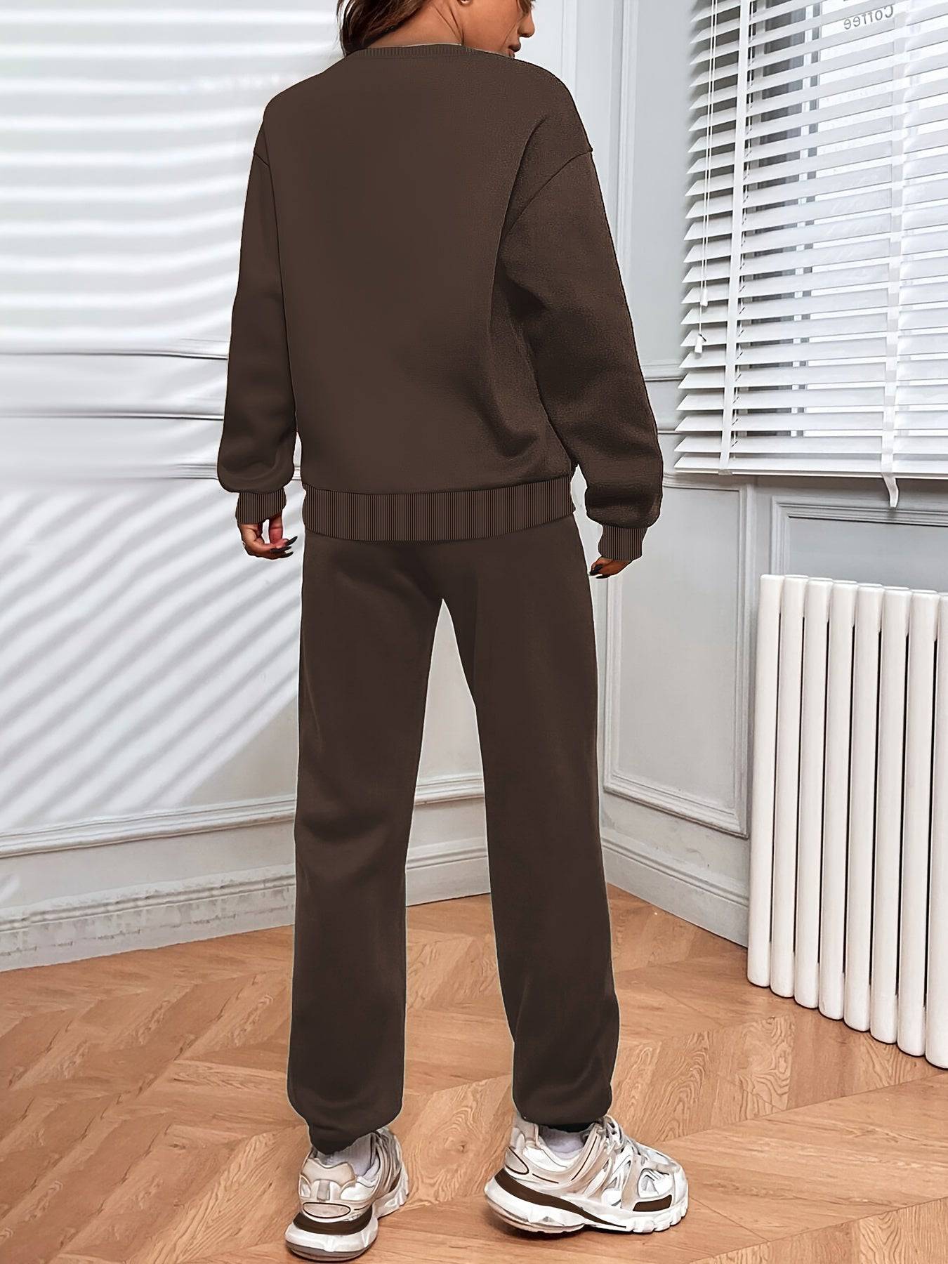 Solides, lässiges Zweiteiliges Set - Trendige Damenbekleidung!