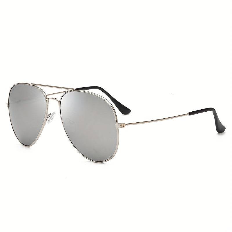 Spiegelglas-Pilotenbrille im modischen Metallrahmen - für Damen und Herren
