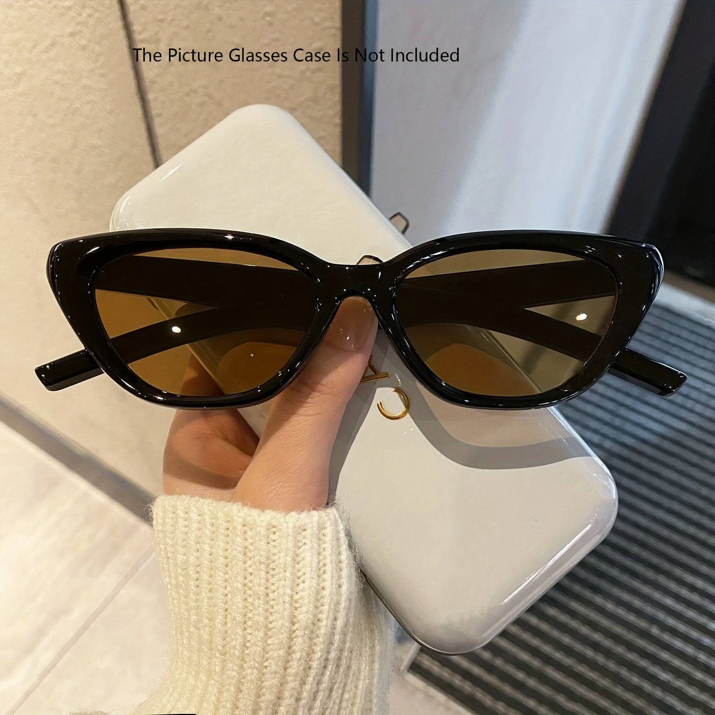 Y2K Cat-Eye-Sonnenbrille: Unvergleichlicher Style für Strand und Club.