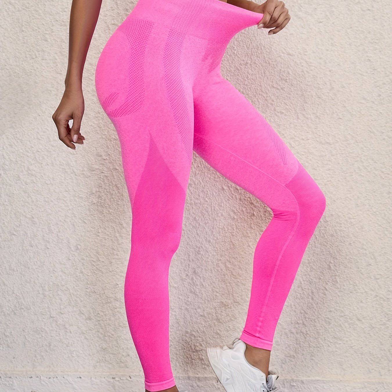 Yogahose mit hoher Taille - nahtlos, elegant und sportlich