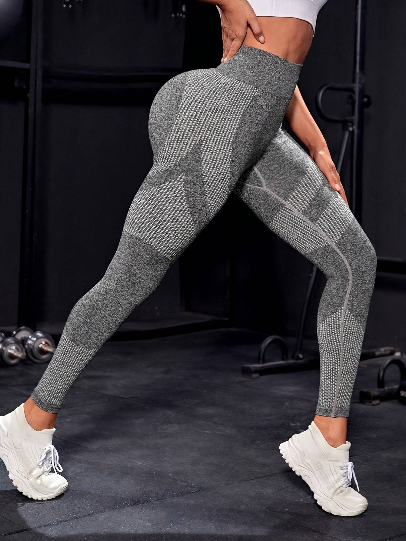 Nahtlose Po-Lifting Fitness Gym Leggings - Ultimative Damen Activewear