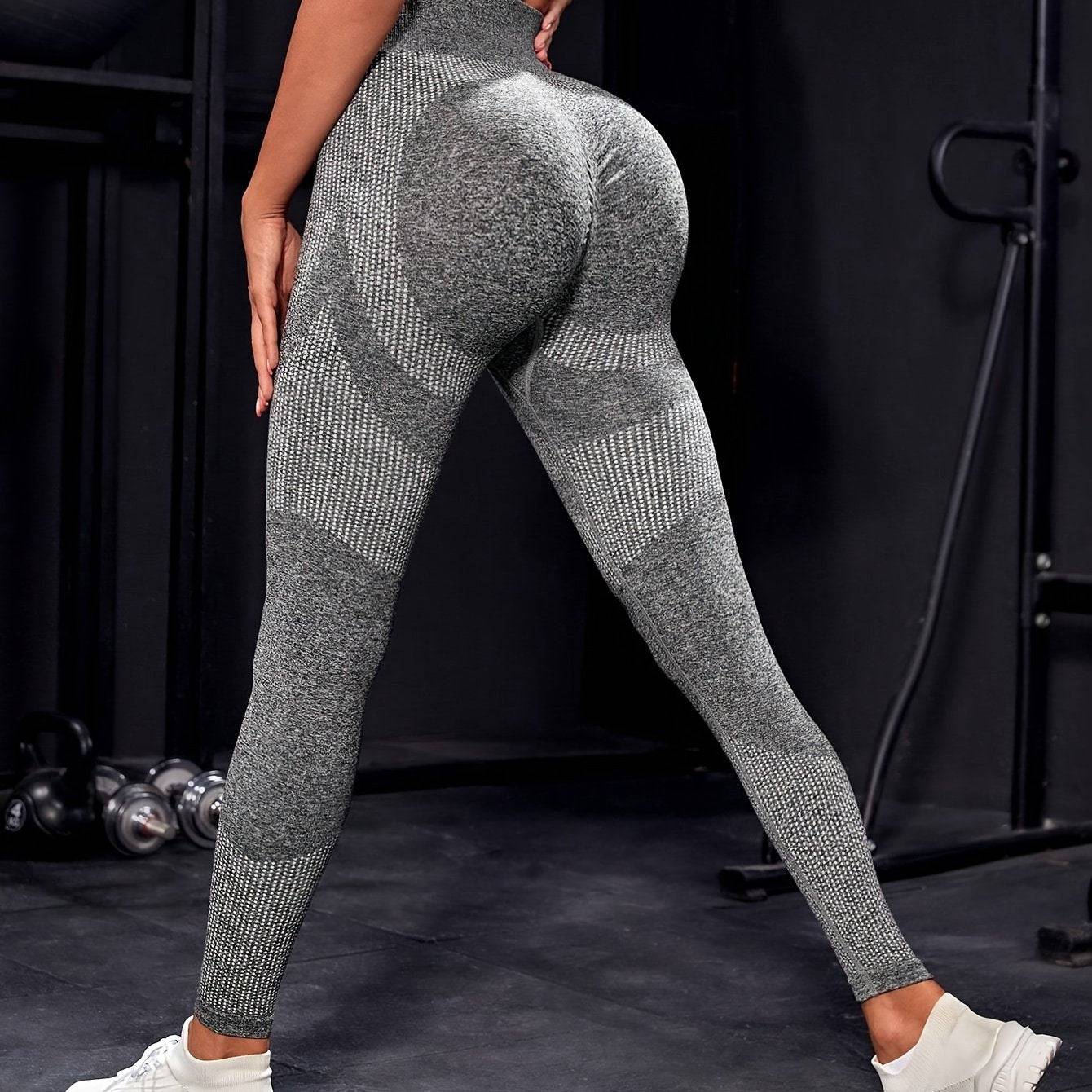 Nahtlose Po-Lifting Fitness Gym Leggings - Ultimative Damen Activewear