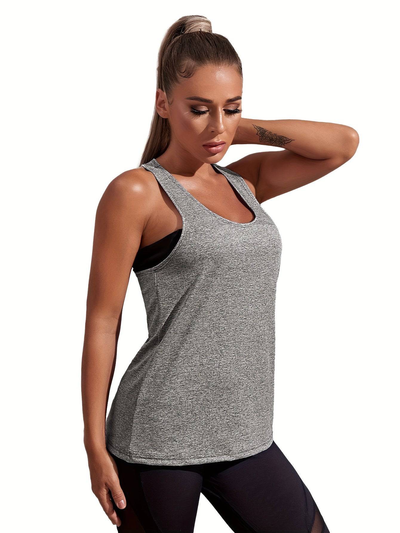 Schnell trocknende Damen-Sportweste für Fitness & Yoga