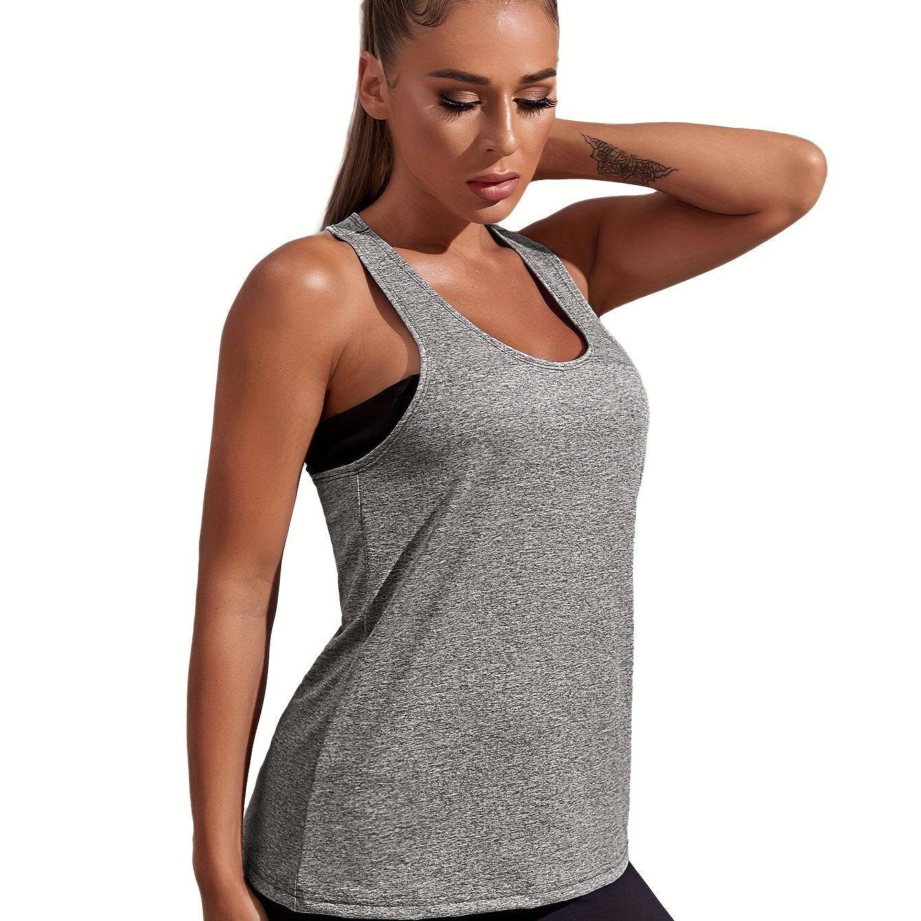 Schnell trocknende Damen-Sportweste für Fitness & Yoga