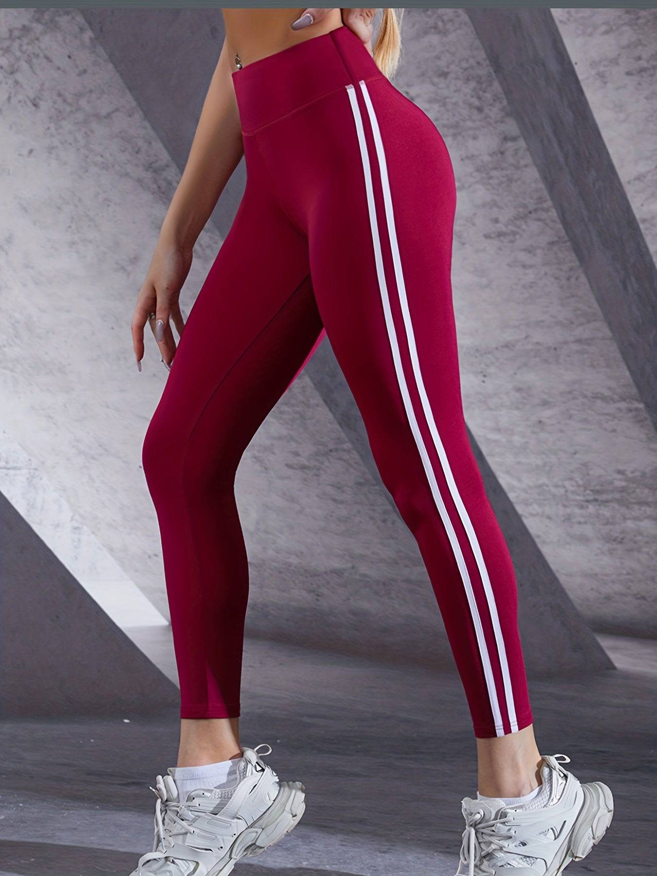 Yoga-Leggings - Liftende Taille, Kontroll-Bauch, stylische Activewear.