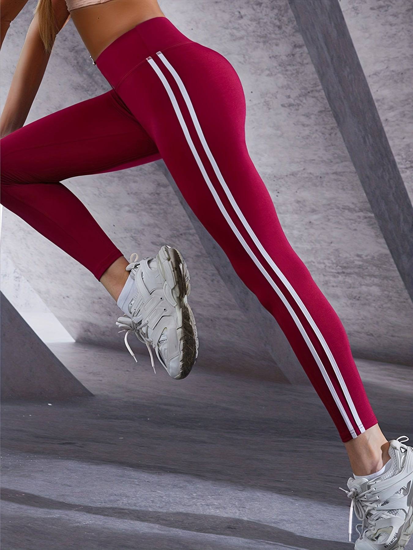 Yoga-Leggings - Liftende Taille, Kontroll-Bauch, stylische Activewear.