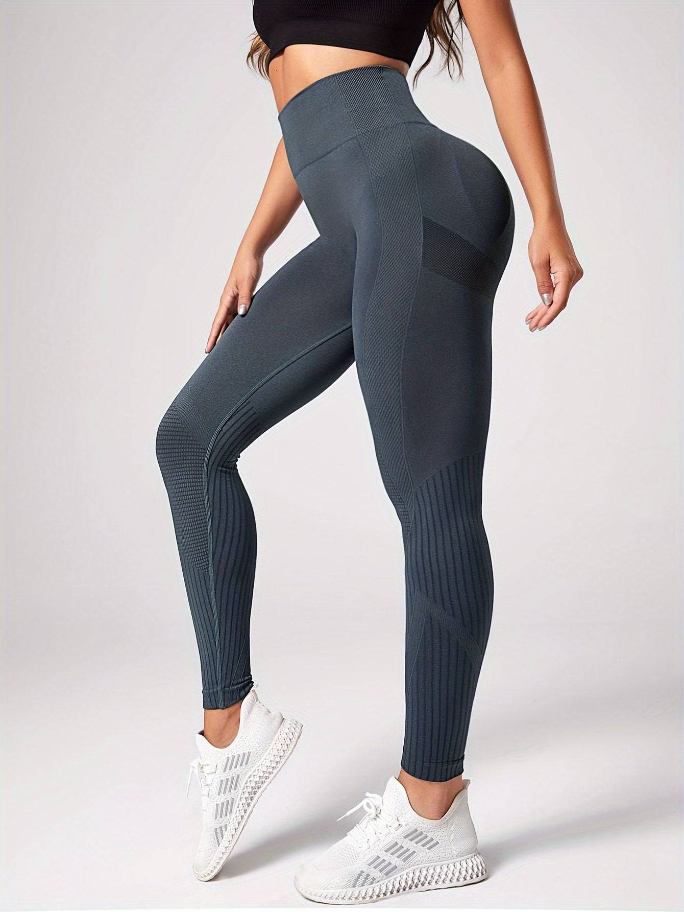 Komfortable Yoga-Leggings mit hoher Taille - Bauchkontrolle & Butt Lifting - Activewear für Frauen