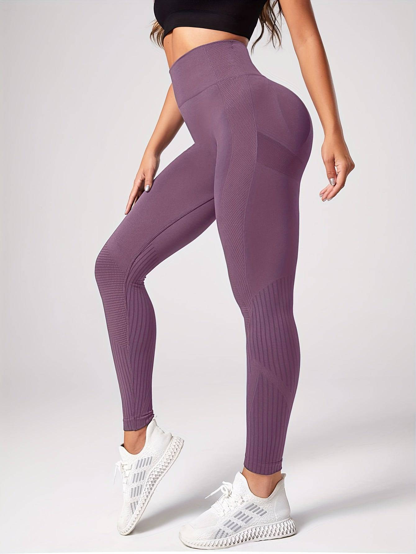 Komfortable Yoga-Leggings mit hoher Taille - Bauchkontrolle & Butt Lifting - Activewear für Frauen