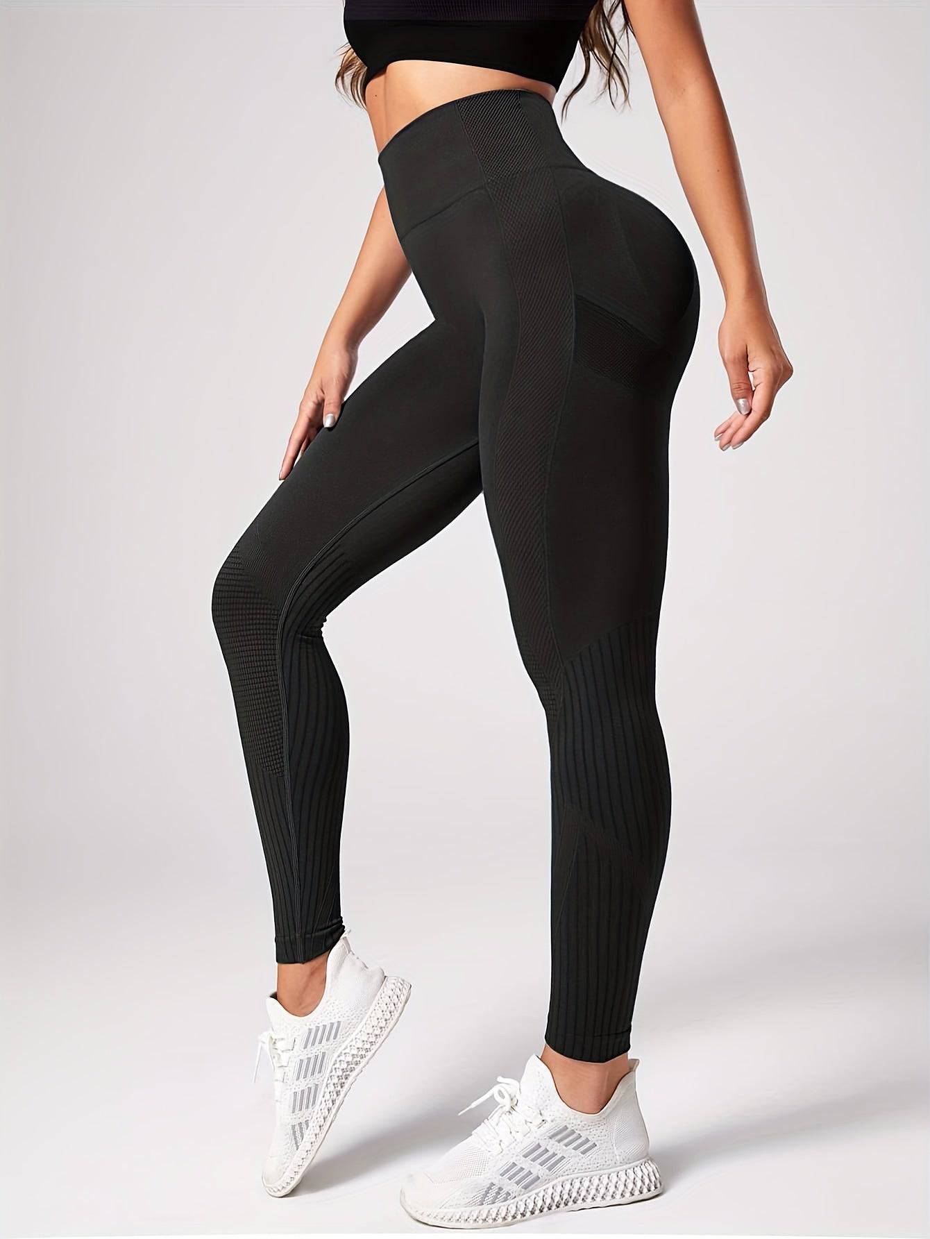 Komfortable Yoga-Leggings mit hoher Taille - Bauchkontrolle & Butt Lifting - Activewear für Frauen