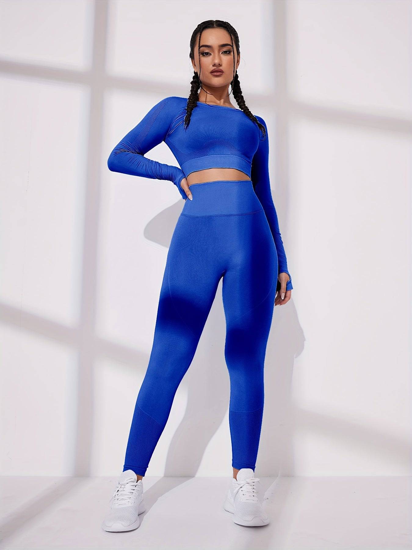 EcoFit Active - Damen Leggings & Langarmshirt Set