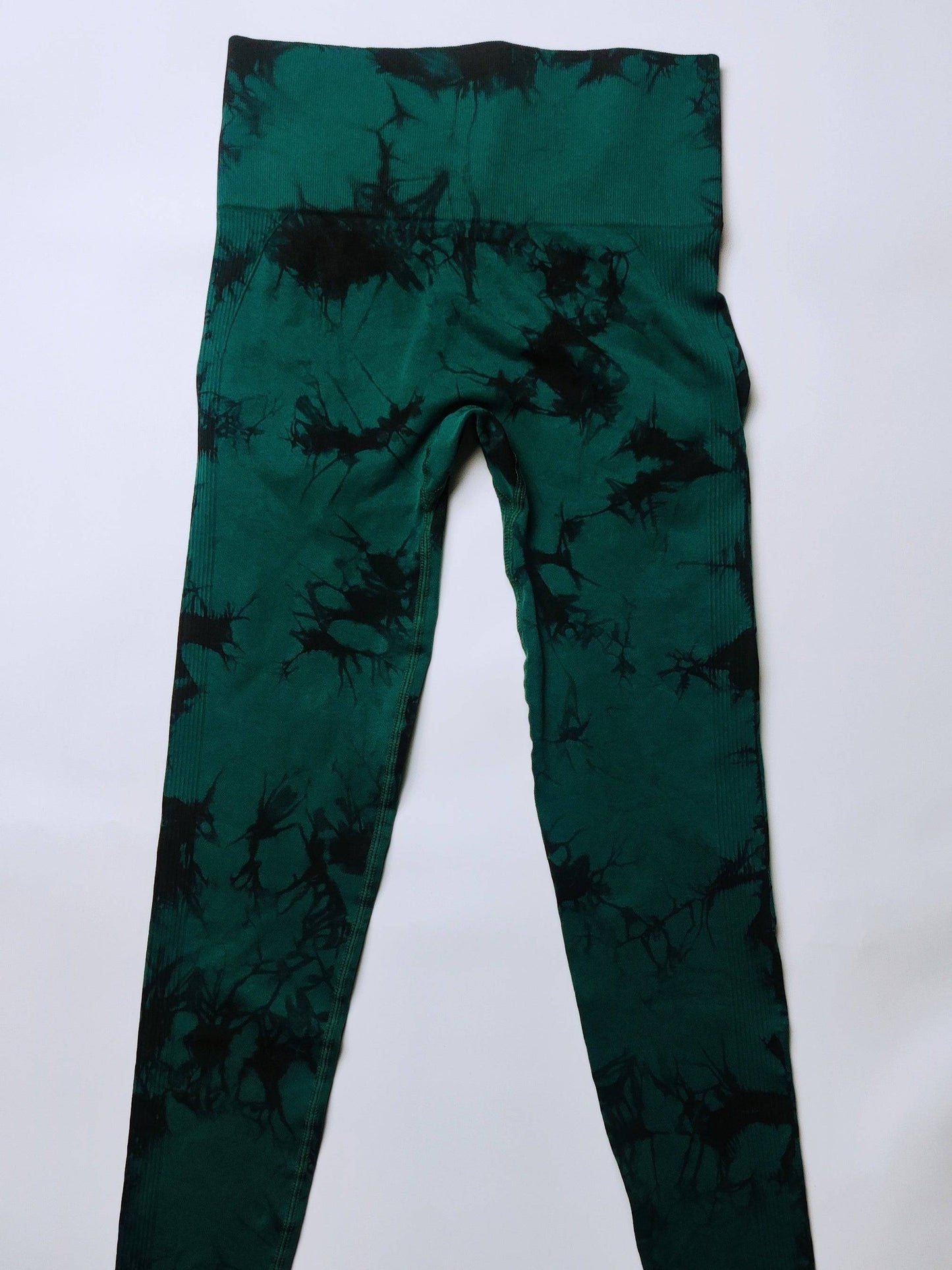 Tie Dye High Waist Seamless Gymnastikhose (Bauchkontrolle)