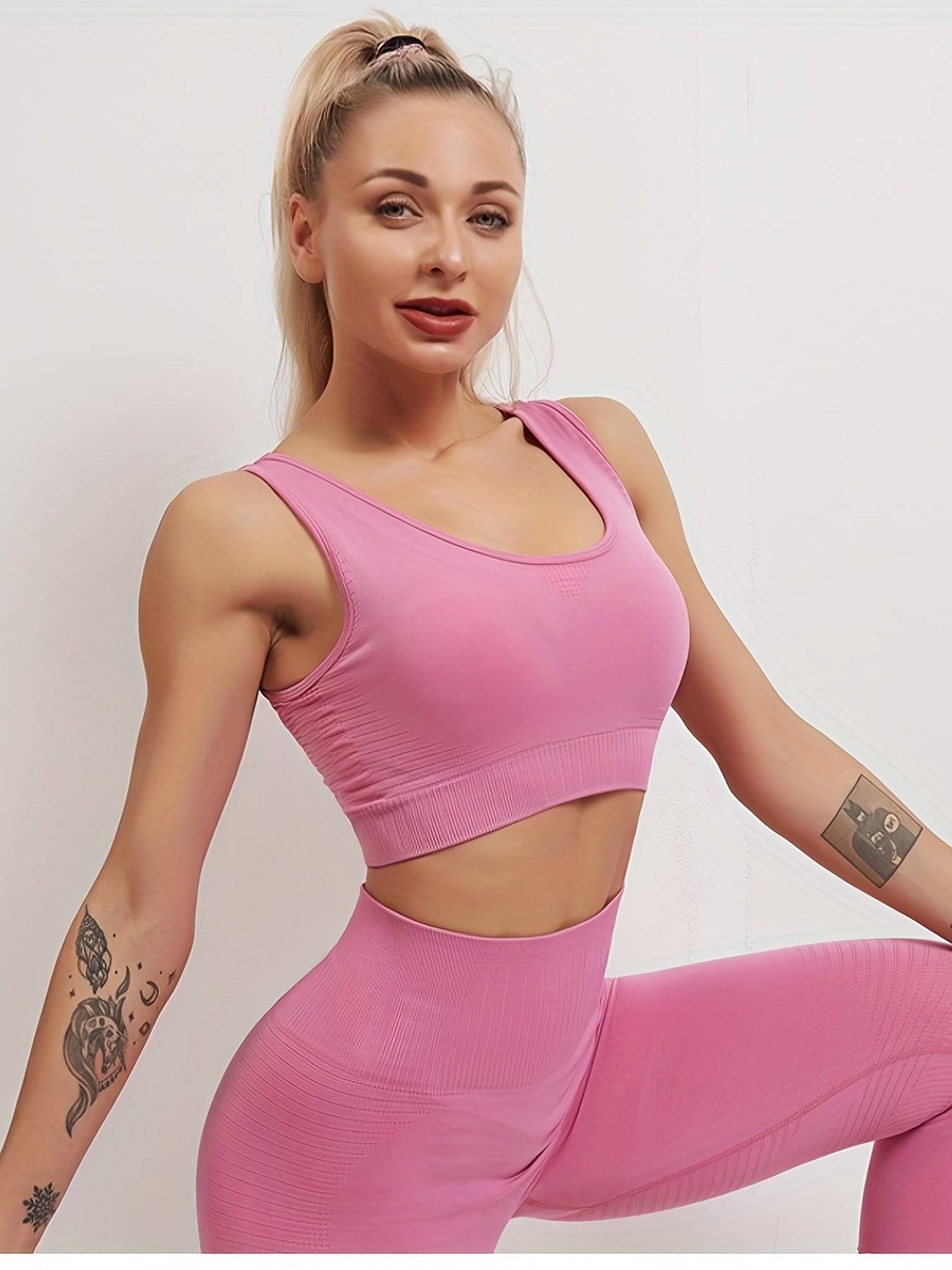Sport-BH mit Ausgehöhltem Rücken - Dehnbar, Schlankmachend, Sexy