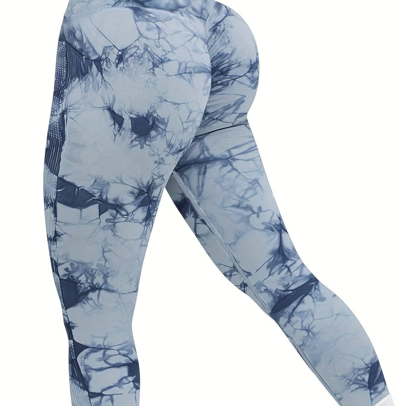 Tie Dye Yoga Leggings – hohe Taille, Butt Lifting.