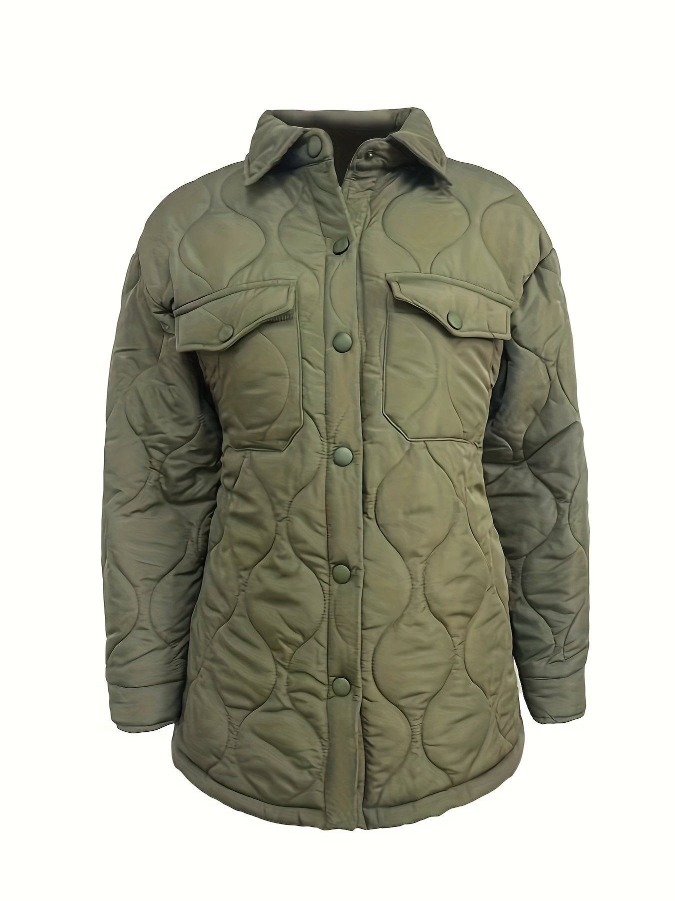 Wintermantel mit Knopfleiste, langlebig und stylisch für Damen