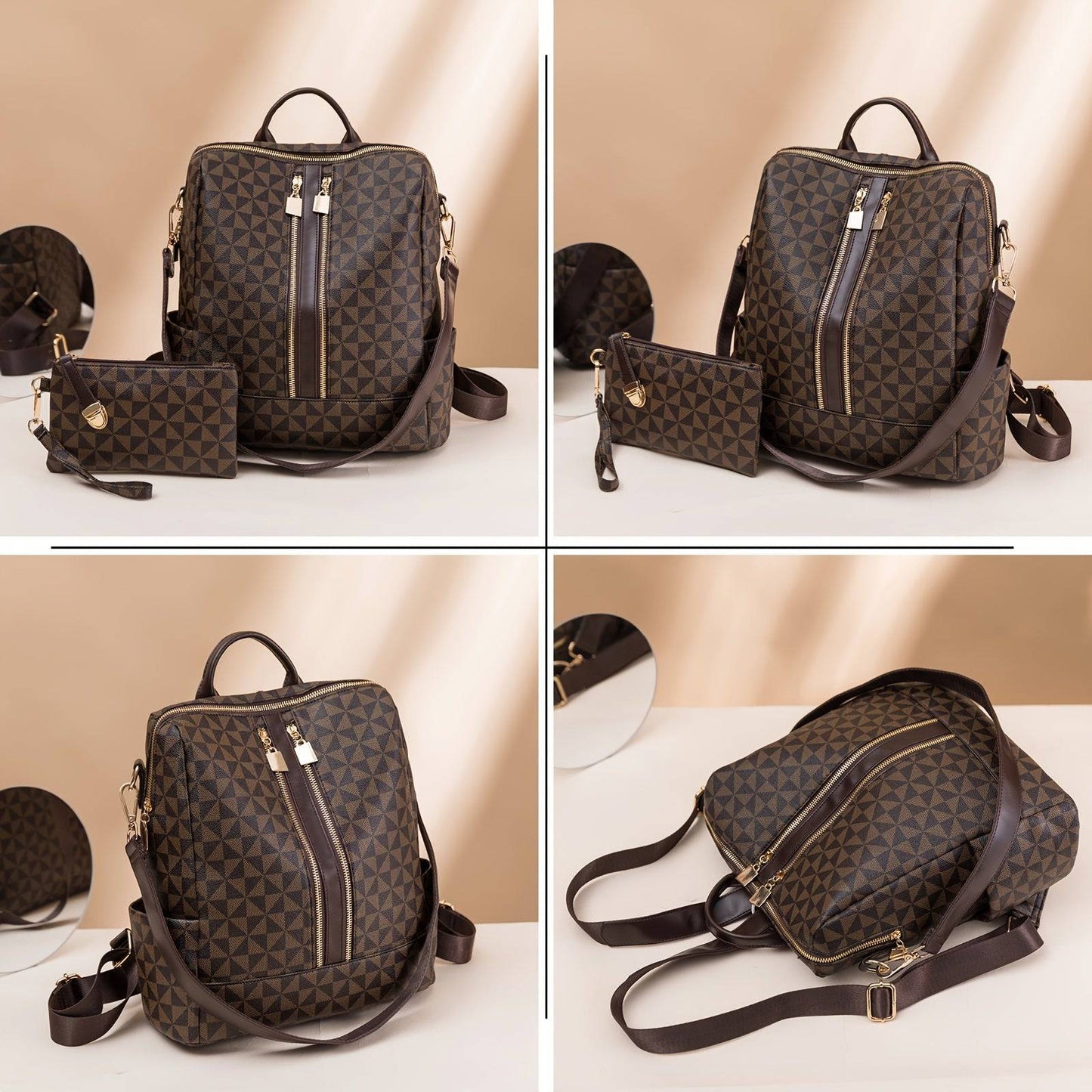 Retro Damen Rucksack 2022 - Große Kapazität, Anti-Diebstahl