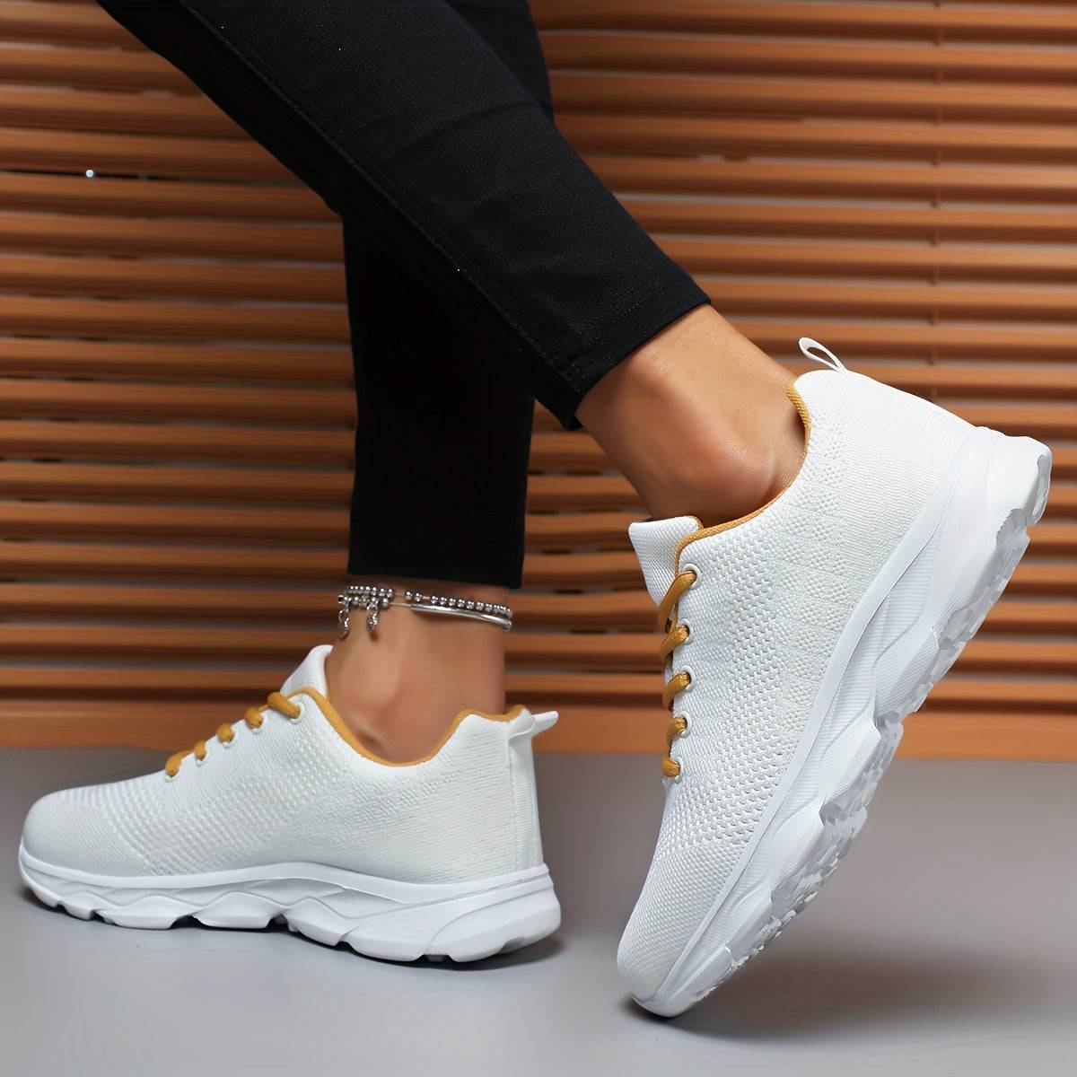 Bequeme, leichte Sneaker für Frauen, atmungsaktiv, rutschfest - ideal für Frühling und Sommer!