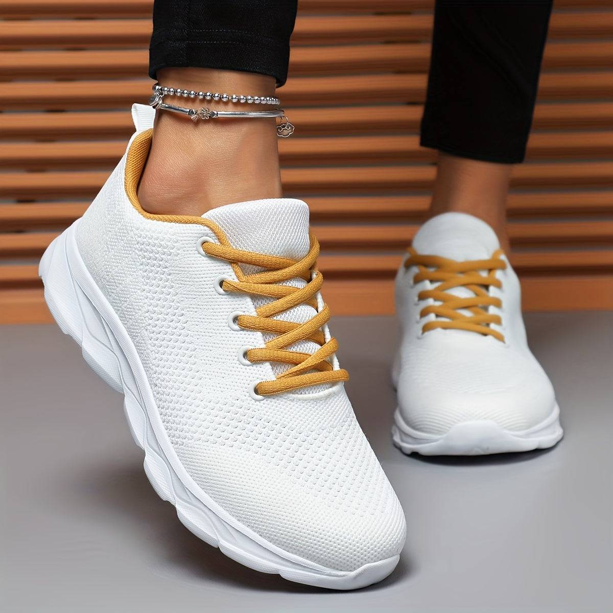 Bequeme, leichte Sneaker für Frauen, atmungsaktiv, rutschfest - ideal für Frühling und Sommer!