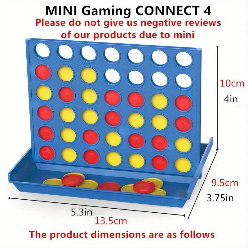 Party-Spaß deluxe: Connect 4 - Das klassische Vier-in-einer-Reihe-Brettspiel!