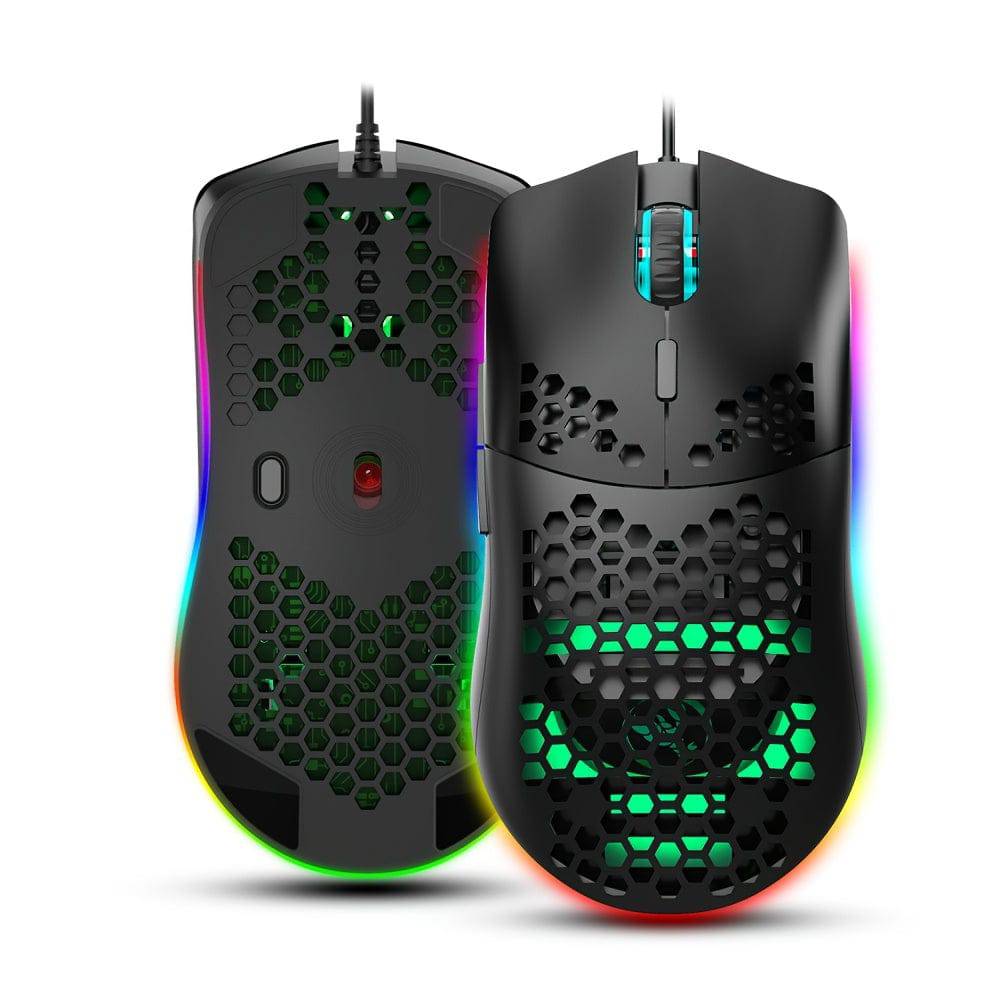RGB-Gaming-Maus, drahtlos, 6 programmierbare Tasten