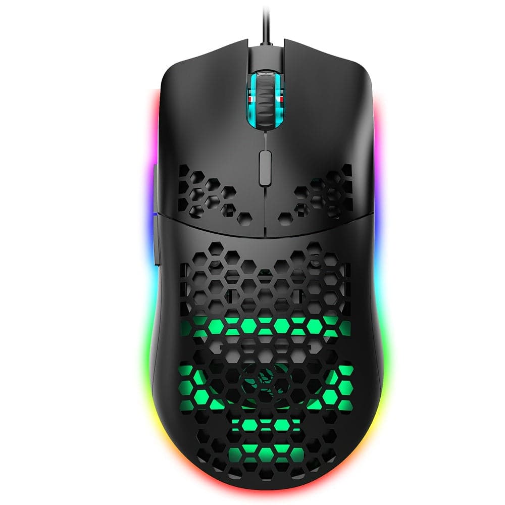 RGB-Gaming-Maus, drahtlos, 6 programmierbare Tasten