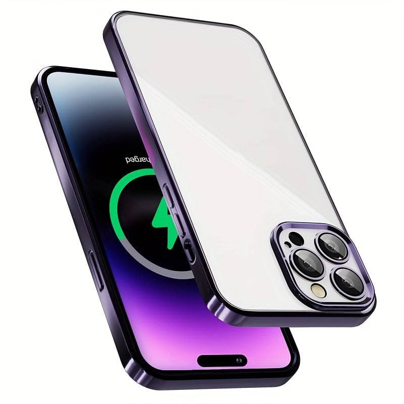 Galvanikrahmen mit Linsenschutz, Anti-Drop, ultraschlank – für Apple 14promax/13promax/12pro/11/XSMAX/XR