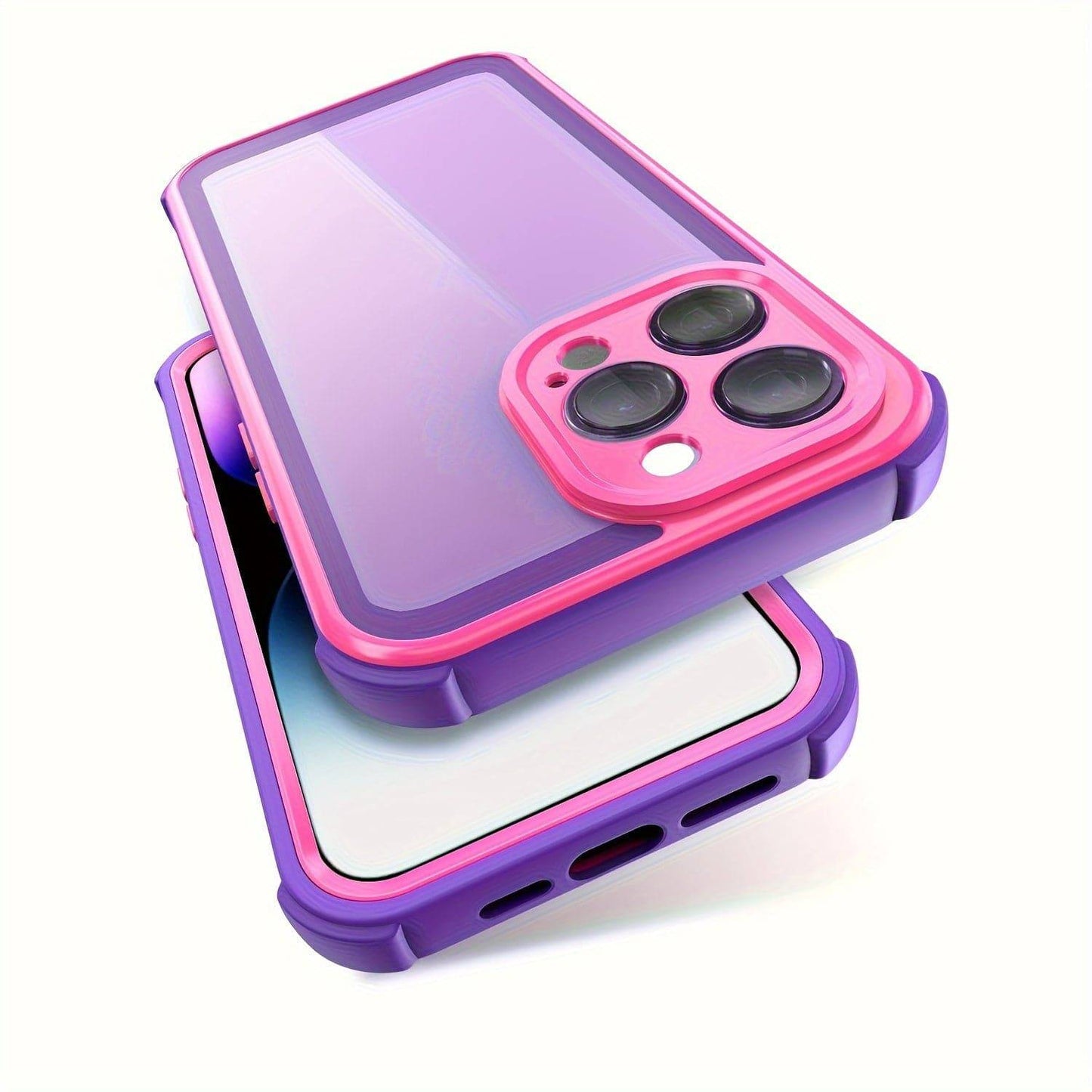 Stoßfeste Silikonhülle: Vollständiger Schutz für iPhone 15 Pro Max.
